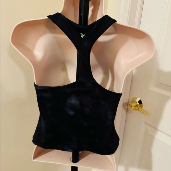 Old Navy Fitted Black and Gray Tank Top - Picture 6 of 11